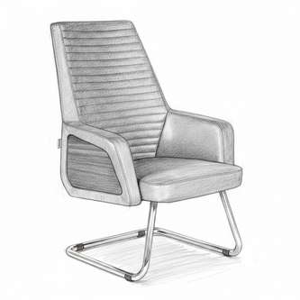 Modern ve şık misafir koltuğu, rahat oturma alanı ve ergonomik tasarımıyla konuklarınızı ağırlamak için ideal.